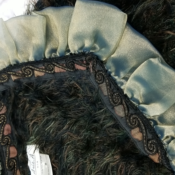 Anis.A Shag Embellished Jacket - Picture 9 of 16